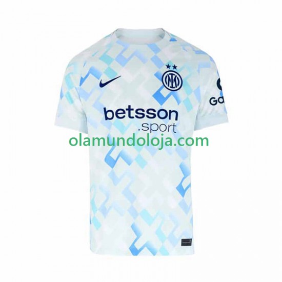 Camisola Inter de Milão Homem Equipamento Segundo 2025-2026 Manga Curta